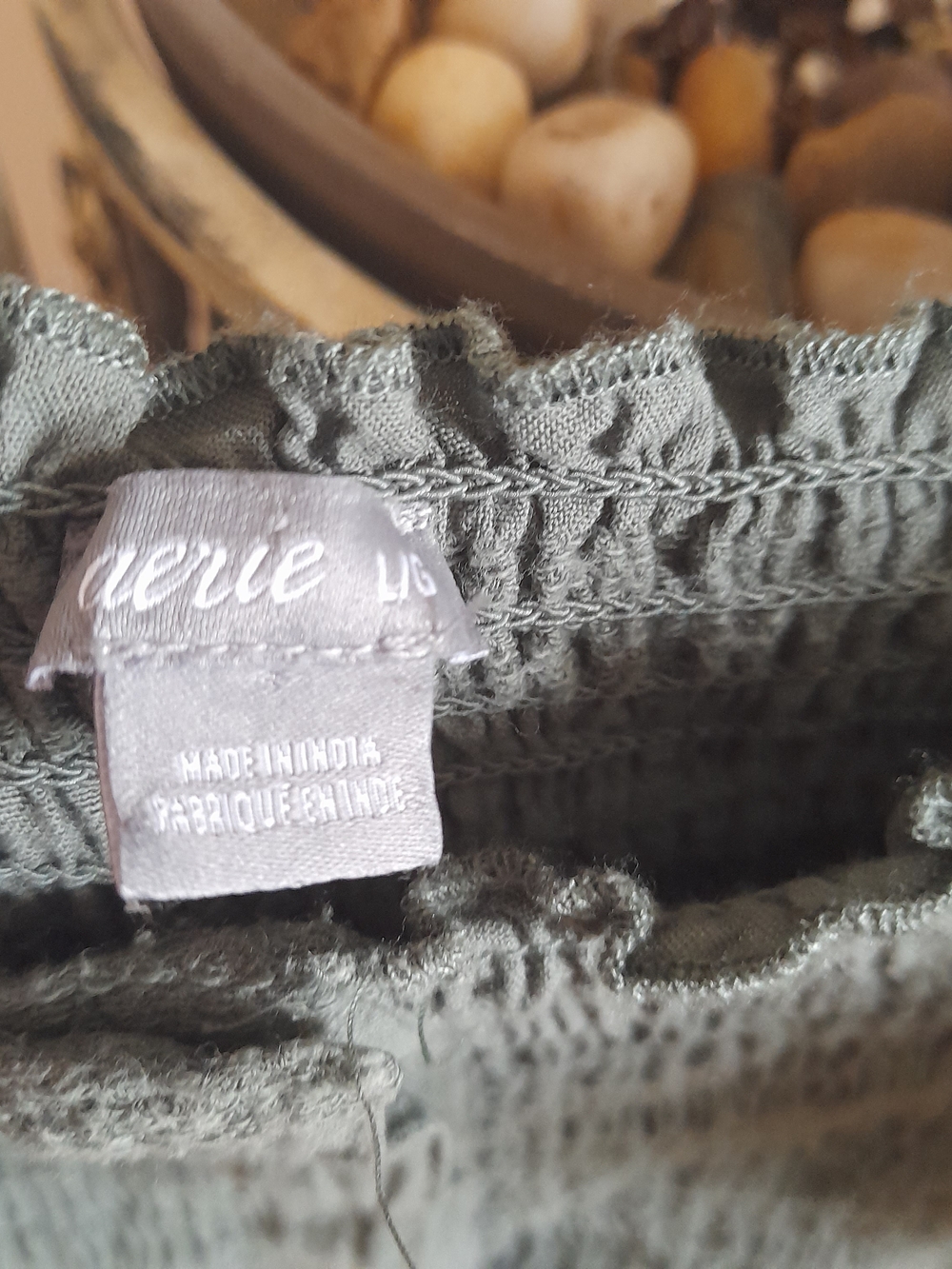 aerie Dusty Green Tie‑Shoulder Smocked Maxi Dress - Picture 7 of 8
